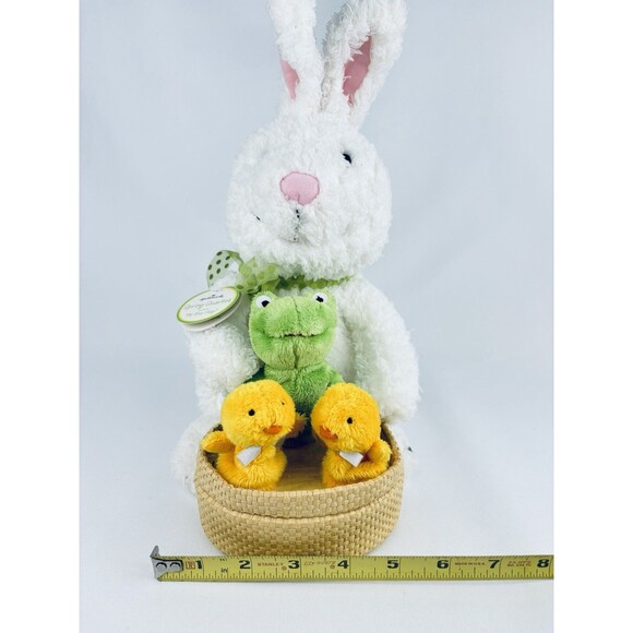 Hallmark Singing Spring Quartet At the Hop Animated Bunny Easter WORKS Tags Vtg - Picture 11 of 11
